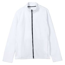 Куртка флисовая унисекс Manakin, белая, размер XS/S